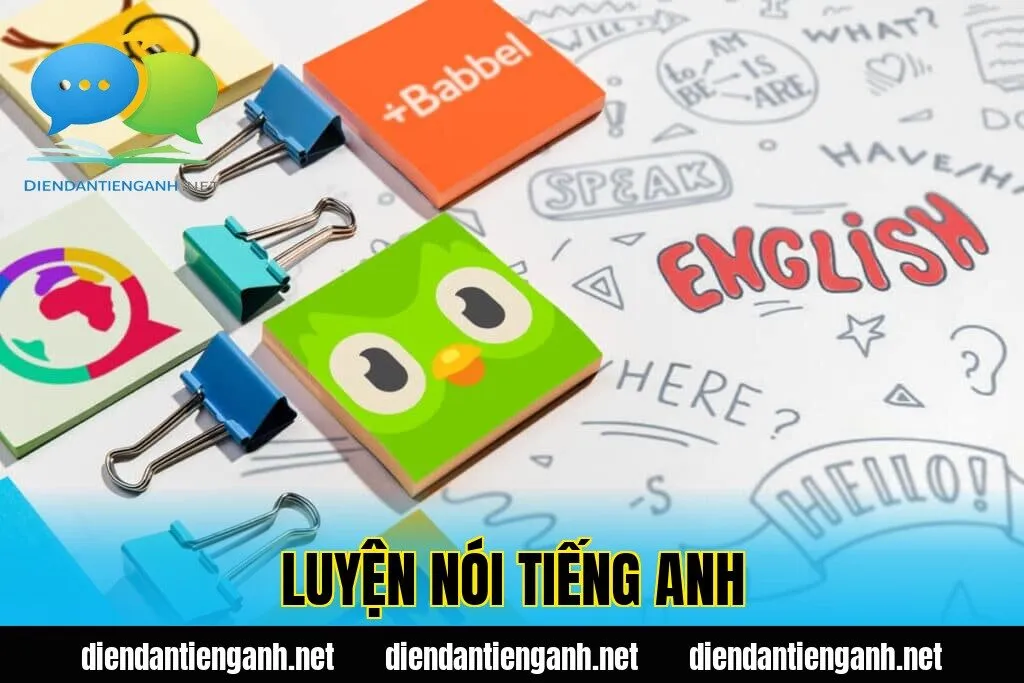 luyện nói tiếng anh