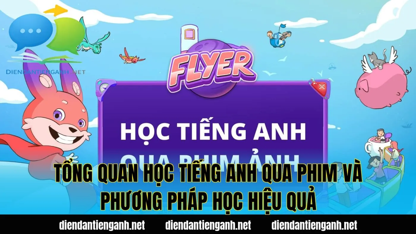 Tổng quan học tiếng Anh qua phim và phương pháp học hiệu quả