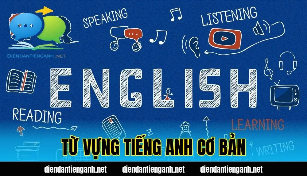 từ vựng tiếng anh cơ bản