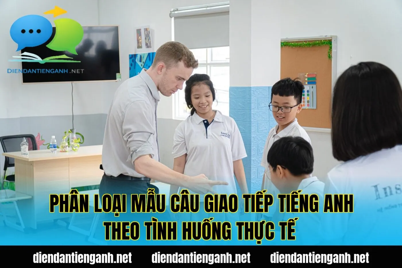 phân loại mẫu câu giao tiếp tiếng anh theo tình huống thực tế