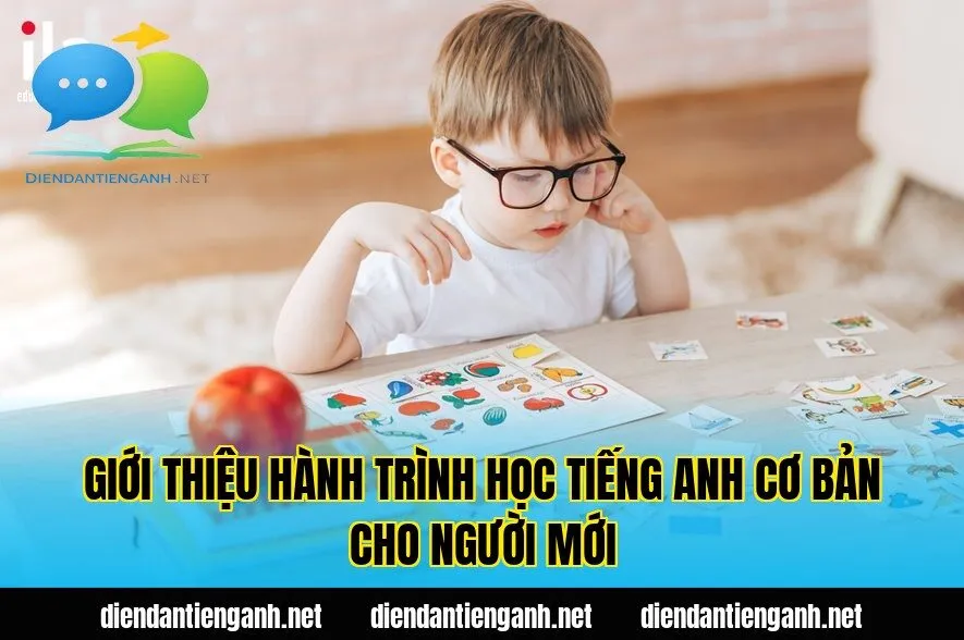 Giới thiệu hành trình học tiếng Anh cơ bản cho người mới