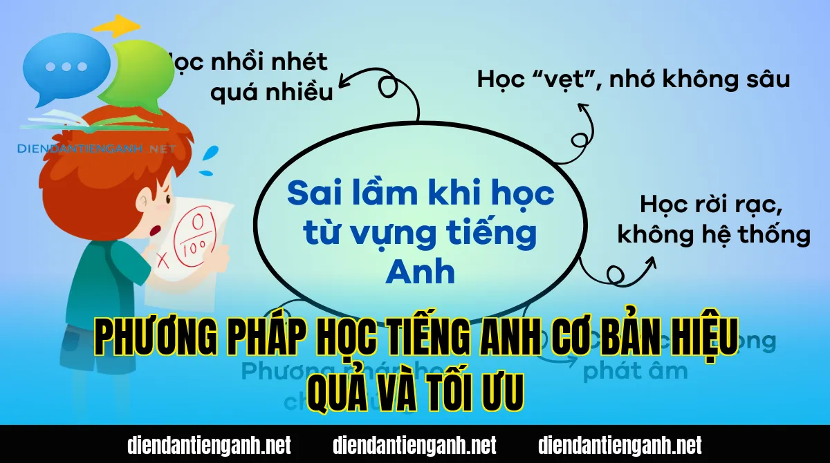 Phương pháp học tiếng Anh cơ bản hiệu quả và tối ưu