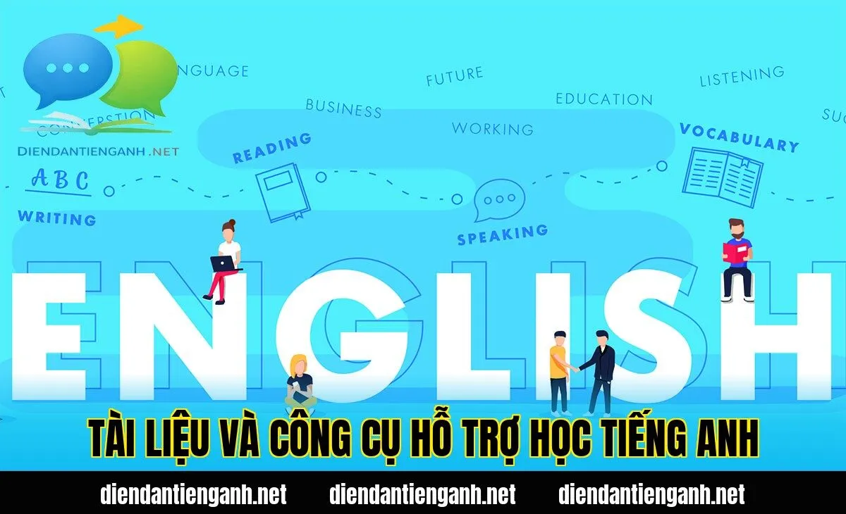 tài liệu và công cụ hỗ trợ học tiếng anh