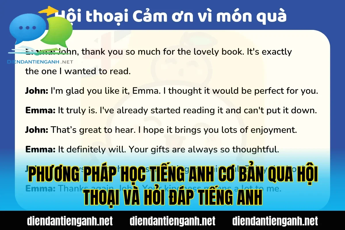 Phương pháp học tiếng Anh cơ bản qua hội thoại và hỏi đáp tiếng Anh