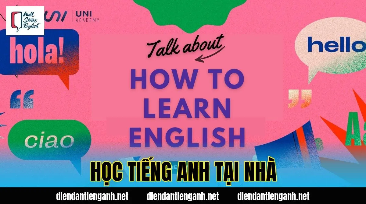 Học tiếng Anh tại nhà