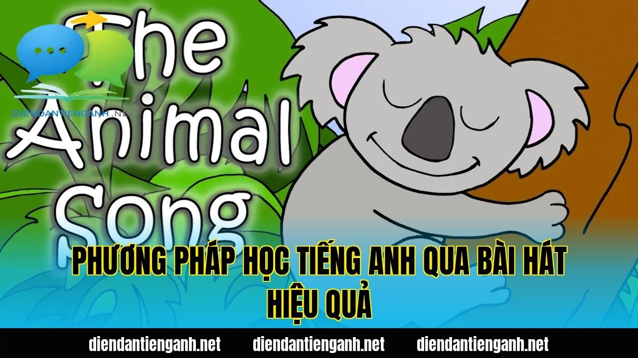 phương pháp học tiếng anh qua bài hát hiệu quả